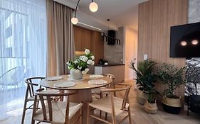 Family & Business Sauna Apartments Baltic Horizon No 2 Premium Spa - 3 Bedroom With Private Sauna, Jacuzzi, Rooftop Gym & Panoramic Terrace, Balcony, Underground Garage